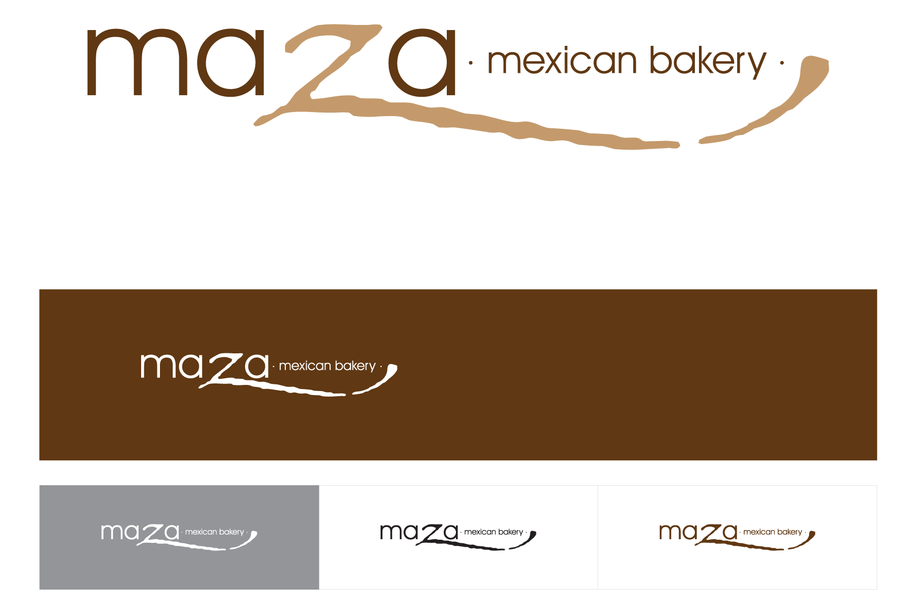 Maza Mexican Bakery - Identity